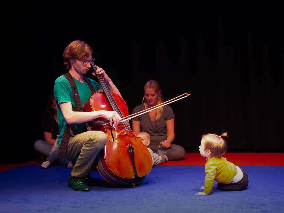 Babyconcert een klassiek concert van Krulmuziek