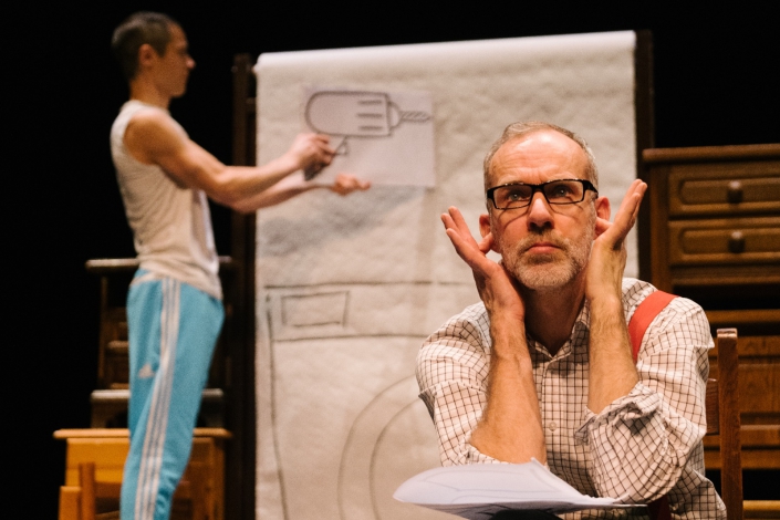 Bliep Bliep een jeugdtheater voorstelling van theatergroep Dender