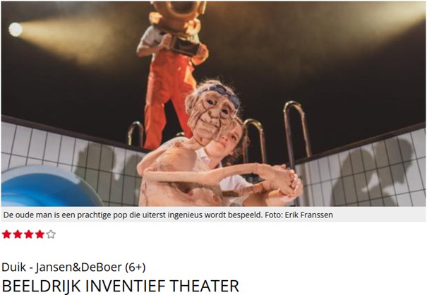 Scènes: Beeldrijk inventief theater