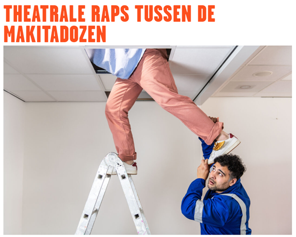 Theaterkrant: Theatrale raps tussen de Makitadozen