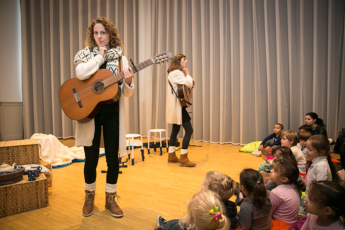 peuter kleuter liedjes winter kindertheater kindervoorstelling cultuureducatie