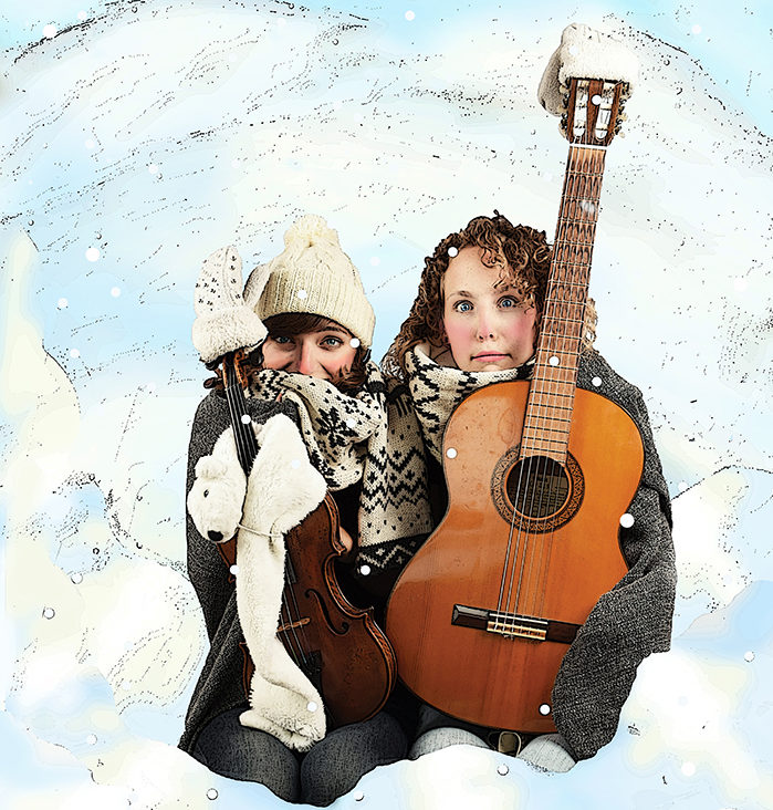 peuter kleuter liedjes winter kindertheater kindervoorstelling cultuureducatie Susan Spoormans Rosanne Wiertz
