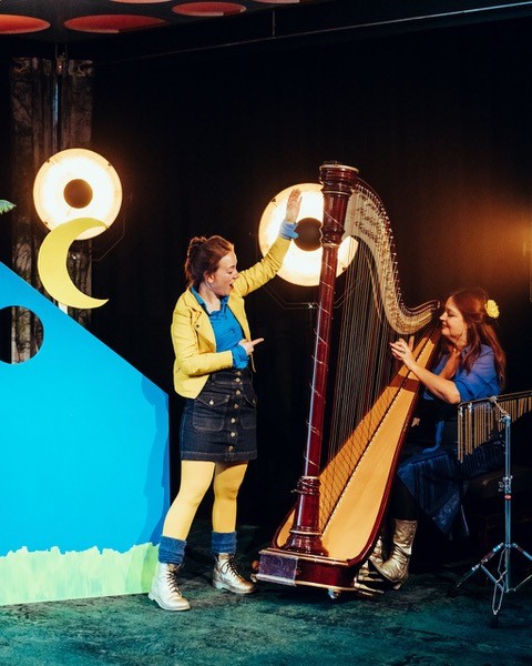Opera baby dreumes concert klassiek harp
